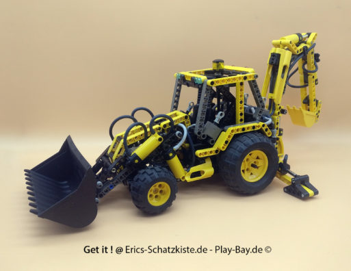 Lego® 8455 [Technic] Pneumatik-Bagger Back-hoe Loader (Get it @ PLAY-BAY.de)