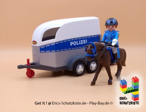 Playmobil® 6875 Berittene Polizei mit Anhänger (Get it @ PLAY-BAY.de)