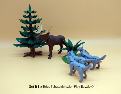 Playmobil® 3829 Elch und Wolfsrudel / Wolf Pack And Moose (Get it @ PLAY-BAY.de)