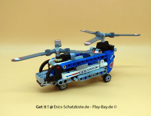 Lego® 42020 [Technic] Doppelrotor-Hubschrauber / Twin-rotor Helicopter (Get it @ PLAY-BAY.de)