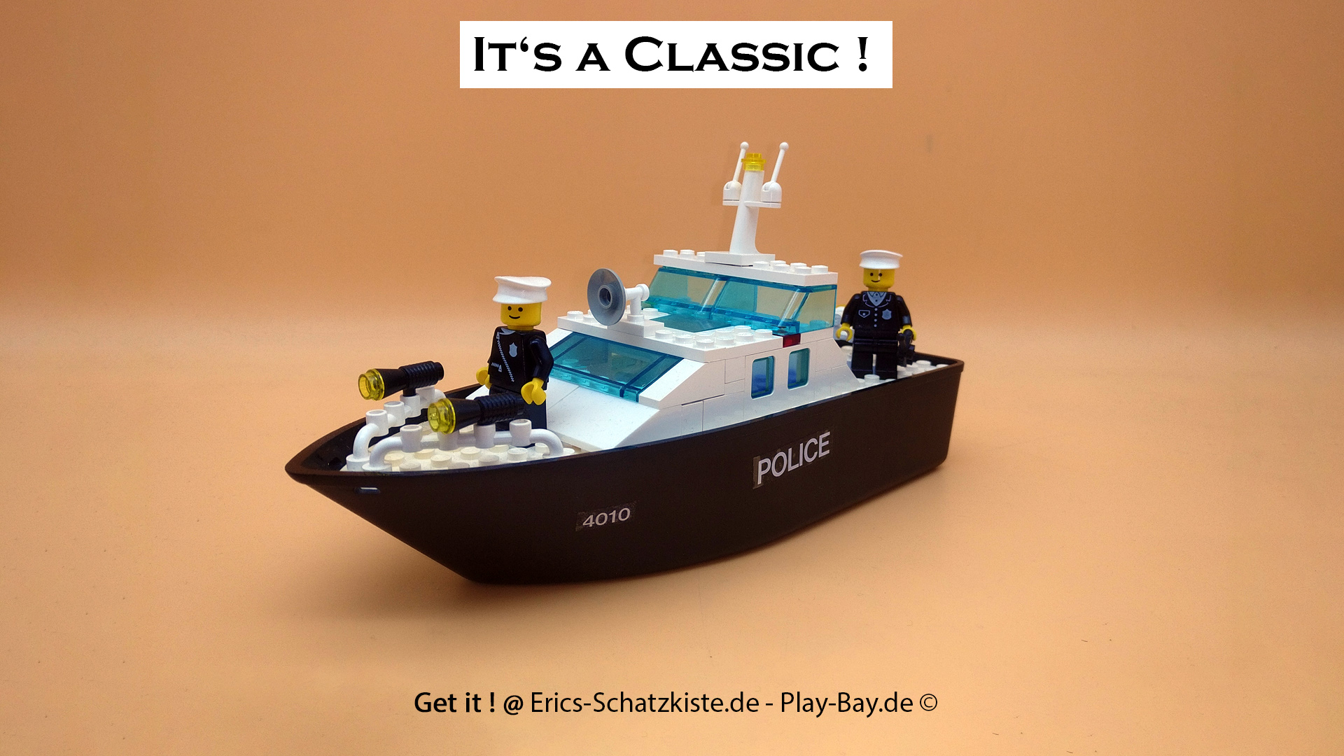 Lego® [Town] 4010 Police Rescue Boat (Get it @ PLAY-BAY.de)