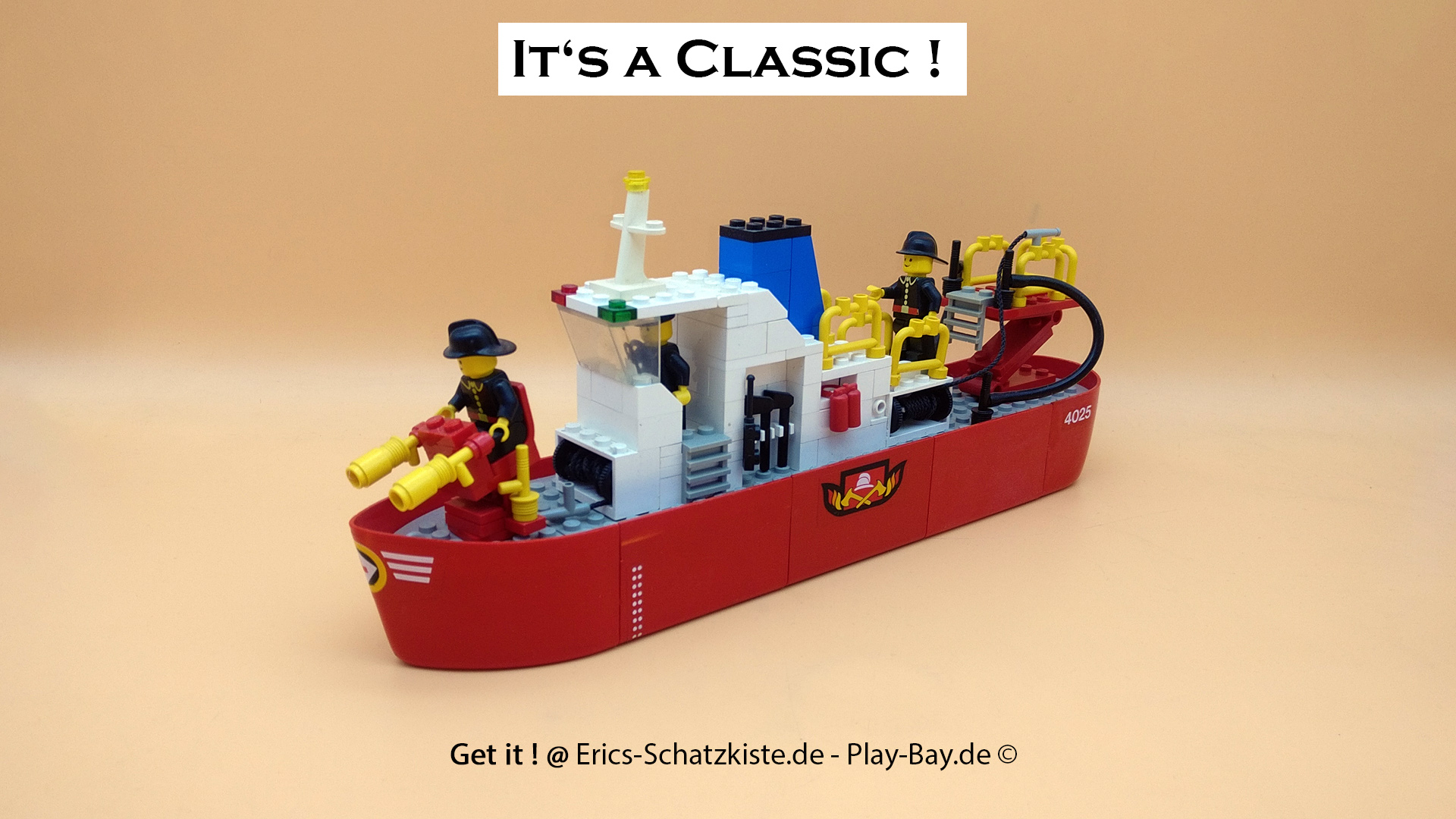 Lego® [Town] 4025 Fire Boat (Get it @ PLAY-BAY.de)