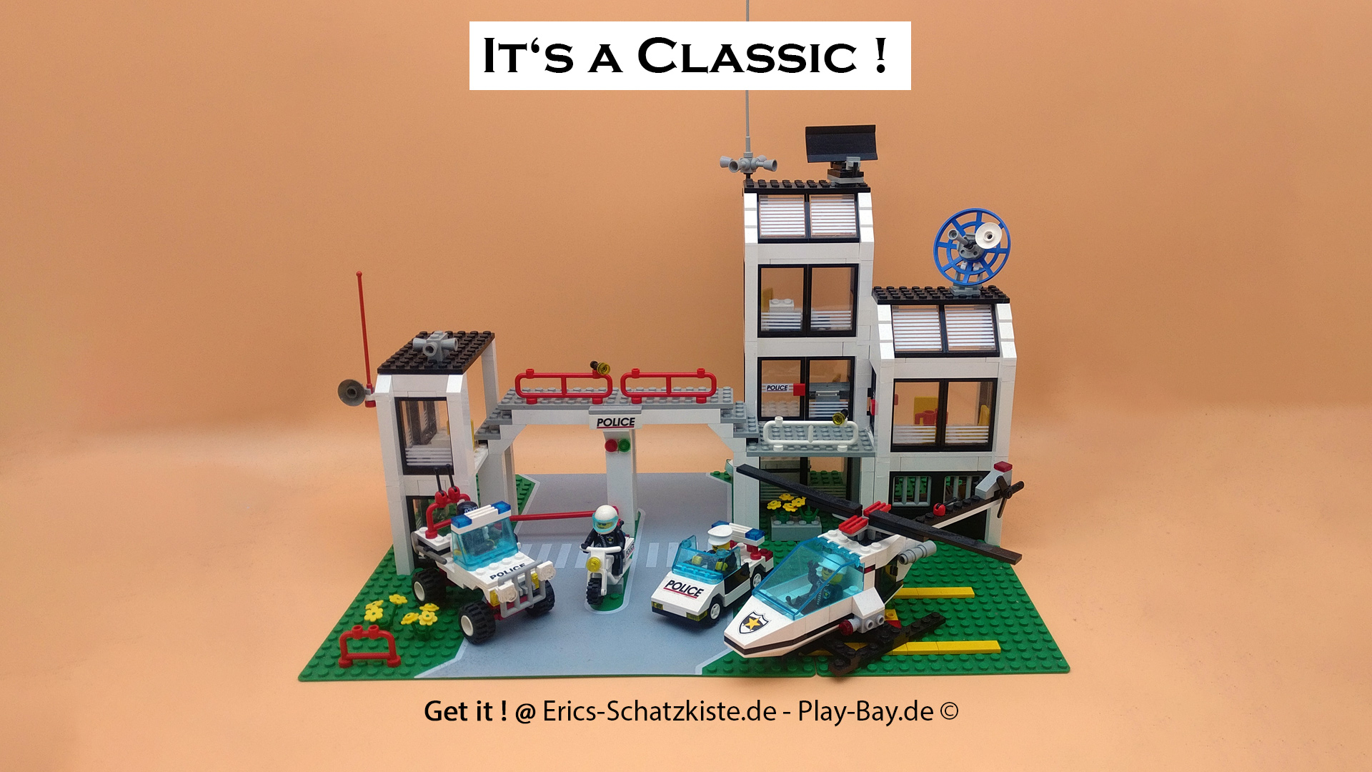 Lego® 6398 [Town] Central Precinct HQ (Get it @ PLAY-BAY.de)