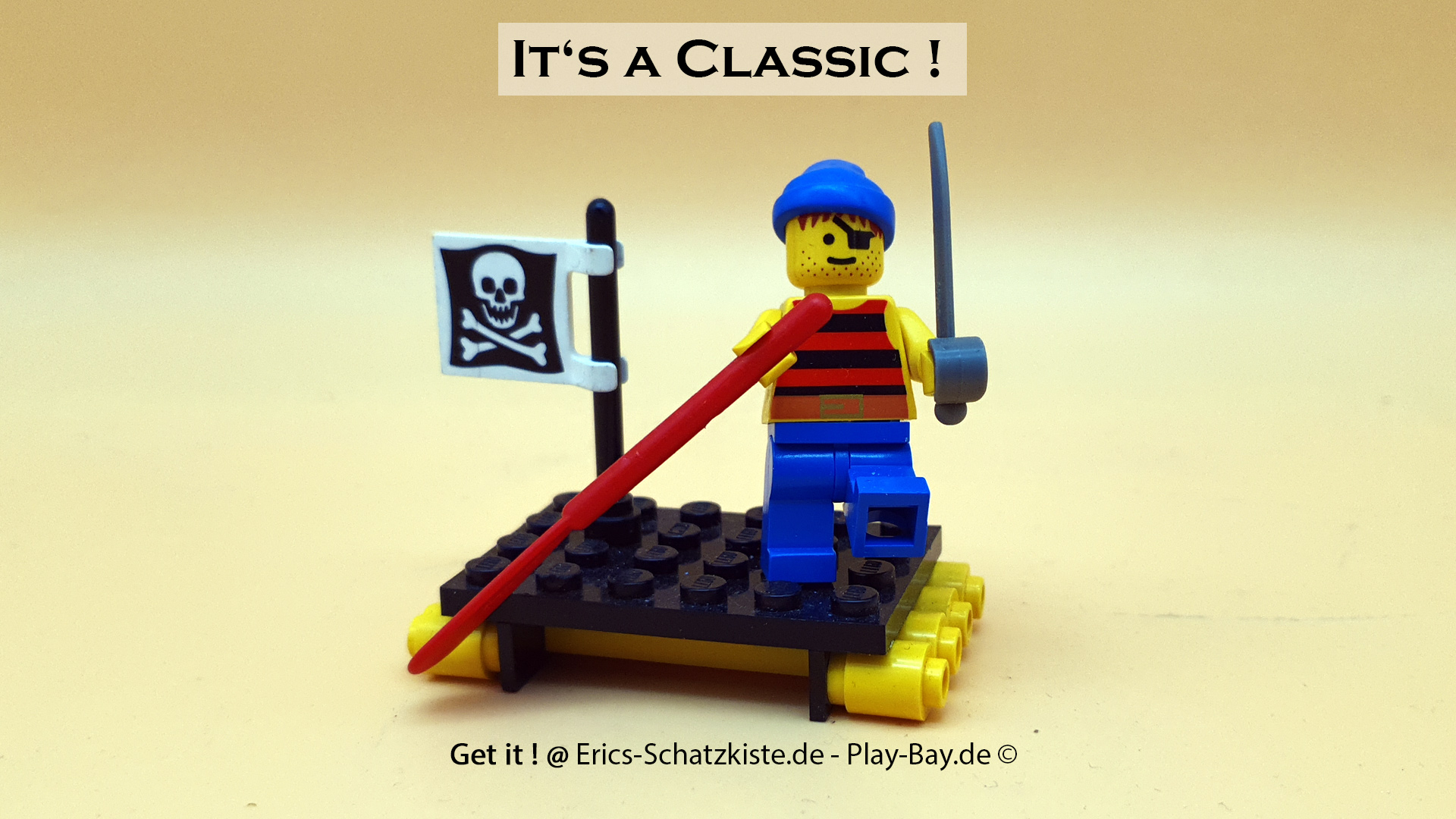 Lego® [Town] 1733 Shipwrecked Pirate (Get it @ PLAY-BAY.de)