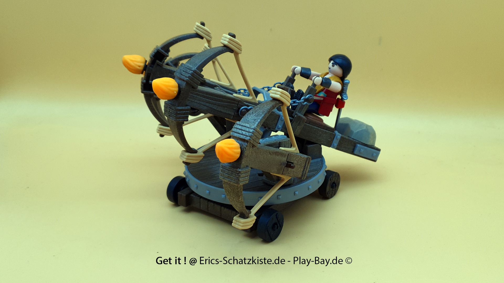 Playmobil® 9249 Eret mit 4-Schuss-Feuer-Balliste (Get it @ PLAY-BAY.de)